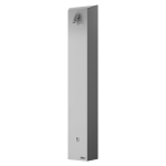 Edelstahl – Piezo - Duschpaneel für kaltes- oder vorgemischtes Wasser, 24 V DC