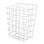 Stahl Draht-Abfallbehälter, wandhängend
