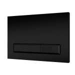 WC – Spülsteuerung für Wandeinbausystem SLR 21, Abdeckung schwarzer Kunststoff, 24 V DC