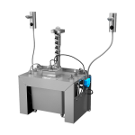 Set mit 2 Stück automatische Seifenspender aus Edelsltahl, 6 l Zentral Seifenbehälter, 230 V AC