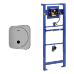 Urinalspüleinheit SLP 02NB vorinstalliert am Montagerahmen SLR 22, 6 V