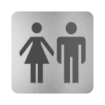 Piktogramm – Damen- und Herren – Toilette