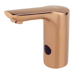 Auftischarmatur für Kalt und Warmwasser, ROSE GOLD, 24 V DC