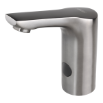 Auftischarmatur für Kalt und Warmwasser, METAL GREY MATT, 6 V