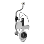Radar – Spüleinheit auf Montageschiene mit integriertem Trafo, 230 V AC für Urinal Type Ecco (Golf)