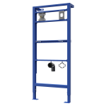 Montagerahmen für wandhängende Seifenspender und Wandarmaturen
