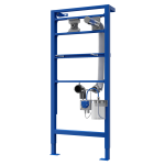 Automatischer Wandseifenspender aus Edelstahl mit 1 l Seifenbehälter, inkl. Montagerahmen SLR 24, 230 V AC