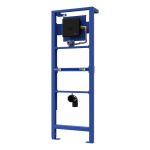 Urinalspüleinheit SLP 02KV vorinstalliert am Montagerahmen SLR 22, 24 V DC