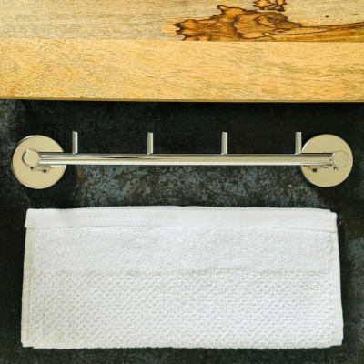 MEHRFACHE EDELSTAHL-BADEZIMMERHAKEN – WO ELEGANZ AUF FUNKTIONALITÄT TRIFFT