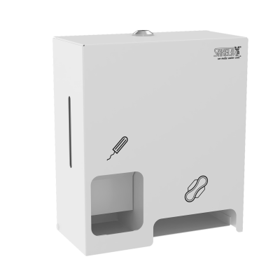 HYGIENEARTIKELSPENDER AUS EDELSTAHL