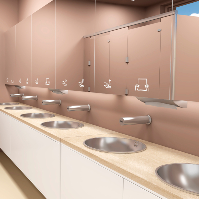 Module hinter Spiegeln: klares Design, intelligente Lösung