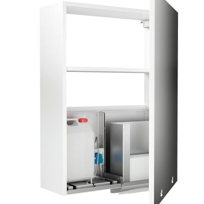 Neue SLKA-Schränke für Module hinter Spiegeln