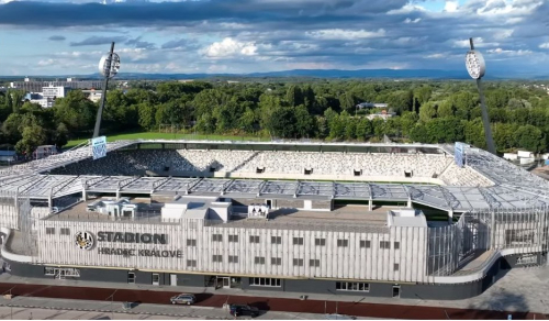 Fußballstadion Hradec Králové