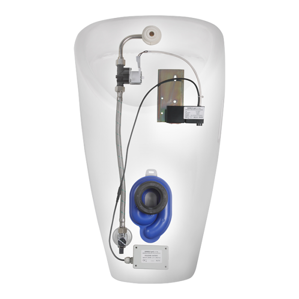 Urinal Golem mit integrierter Radar - Spüleinheit, 6 V