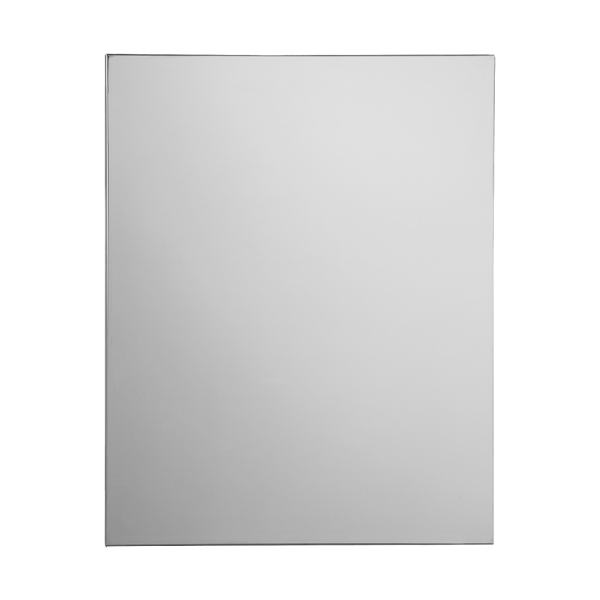 Edelstahlspiegel (500 x 400 mm) zum Kleben
