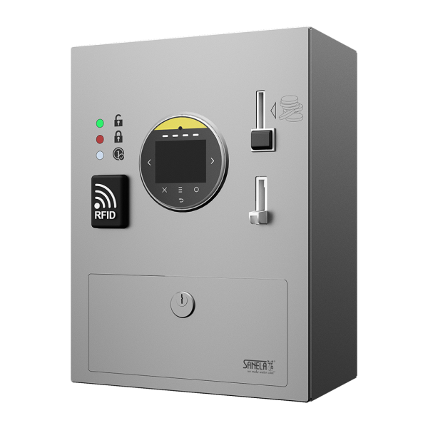 Automatisches Gerät für Türschloss, mit mehreren Zahlungsmethoden, 24 V DC