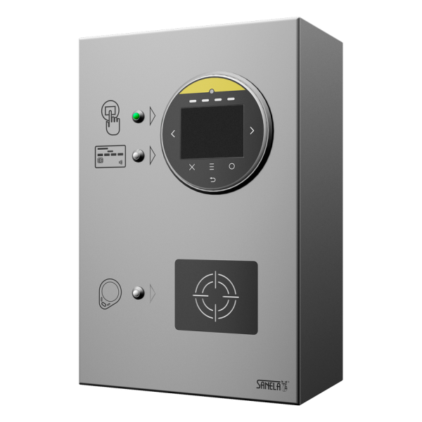 Programmiergerät für RFID-Jetons, mit mehreren Zahlungsmethoden, 24V DC