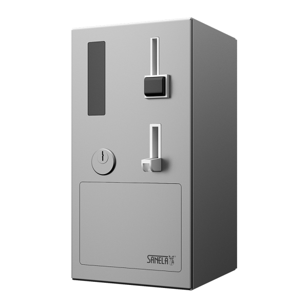 Münzen- und Jeton Zeitsteuereinheit für Türöffnung mit GSM-Modul, 24V DC
