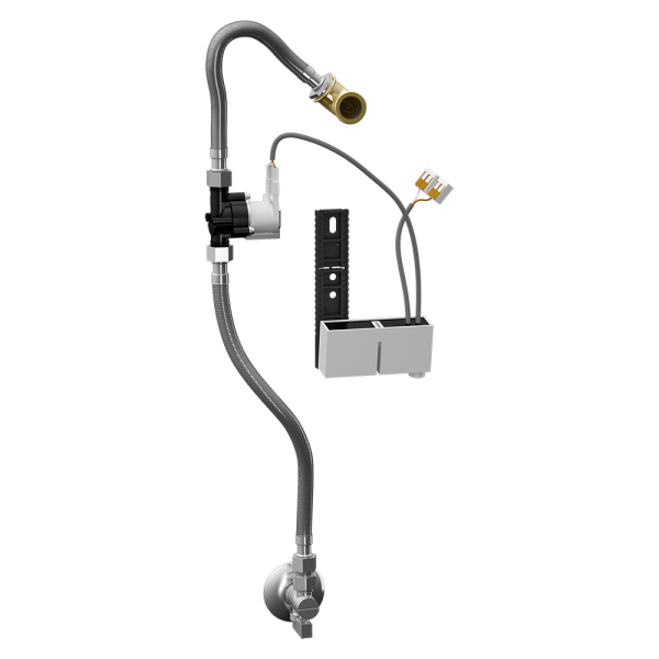 Radar – Spüleinheit auf Montageschiene für D-Code Urinal, 24 V DC