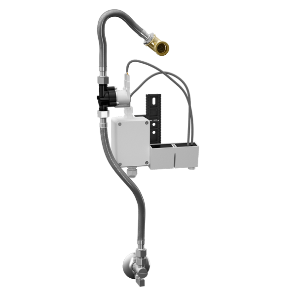 Radar – Spüleinheit auf Montageschiene mit integriertem Trafo, 230 V AC für D-Code Urinal