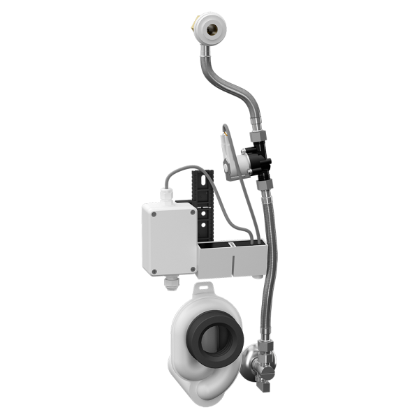 Radar – Spüleinheit auf Montageschiene mit integriertem Trafo 230 V AC für Urinal Villeroy & Boch Architectura 557400