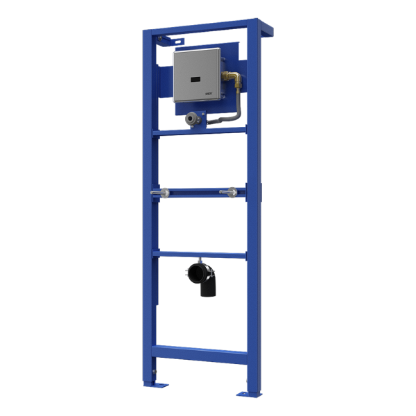 Urinalspüleinheit SLP 02KZ vorinstalliert am Montagerahmen SLR 22, 230 V AC