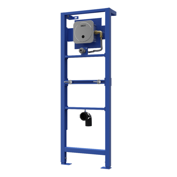 Urinalspüleinheit SLP 02NZ vorinstalliert am Montagerahmen SLR 22, 230 V AC